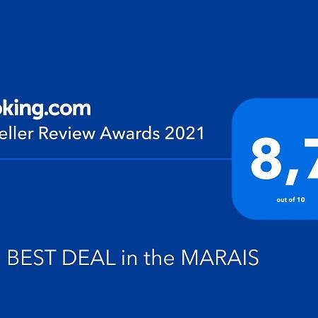 The Best Deal In The Marais - 1Bedroom Apt - 45M2 Париж Экстерьер фото